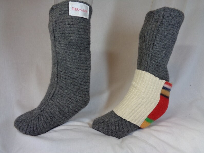 RNDesign Mens Wide Swollen Warm Feet Bed Socks No Binding Etsy