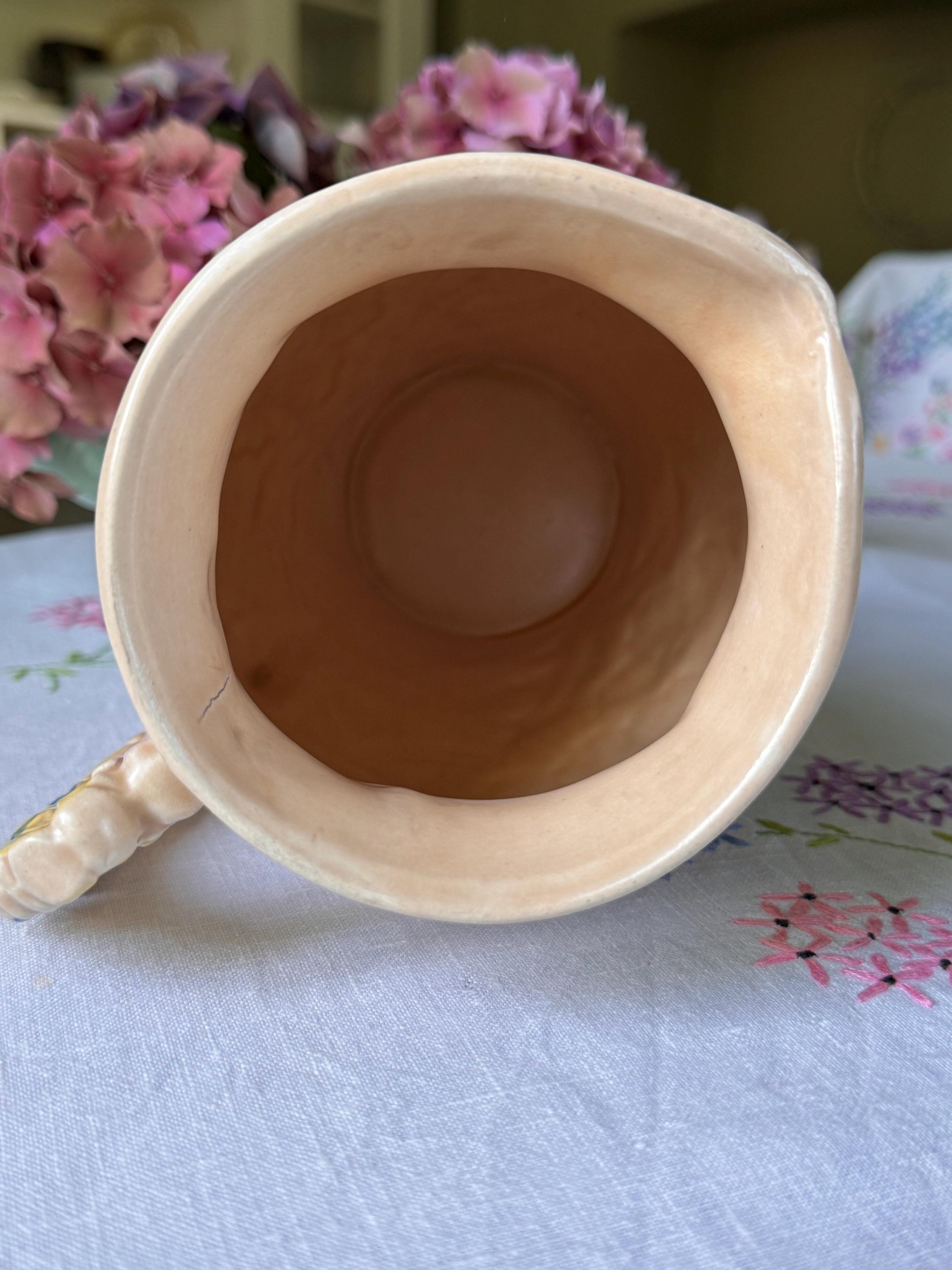 Vintage Arthur Wood, 'wild Flower' Large Pitcher/jug/vase