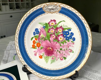 Bone China Royal Horticultural Society Chelsea Flower Show Plates