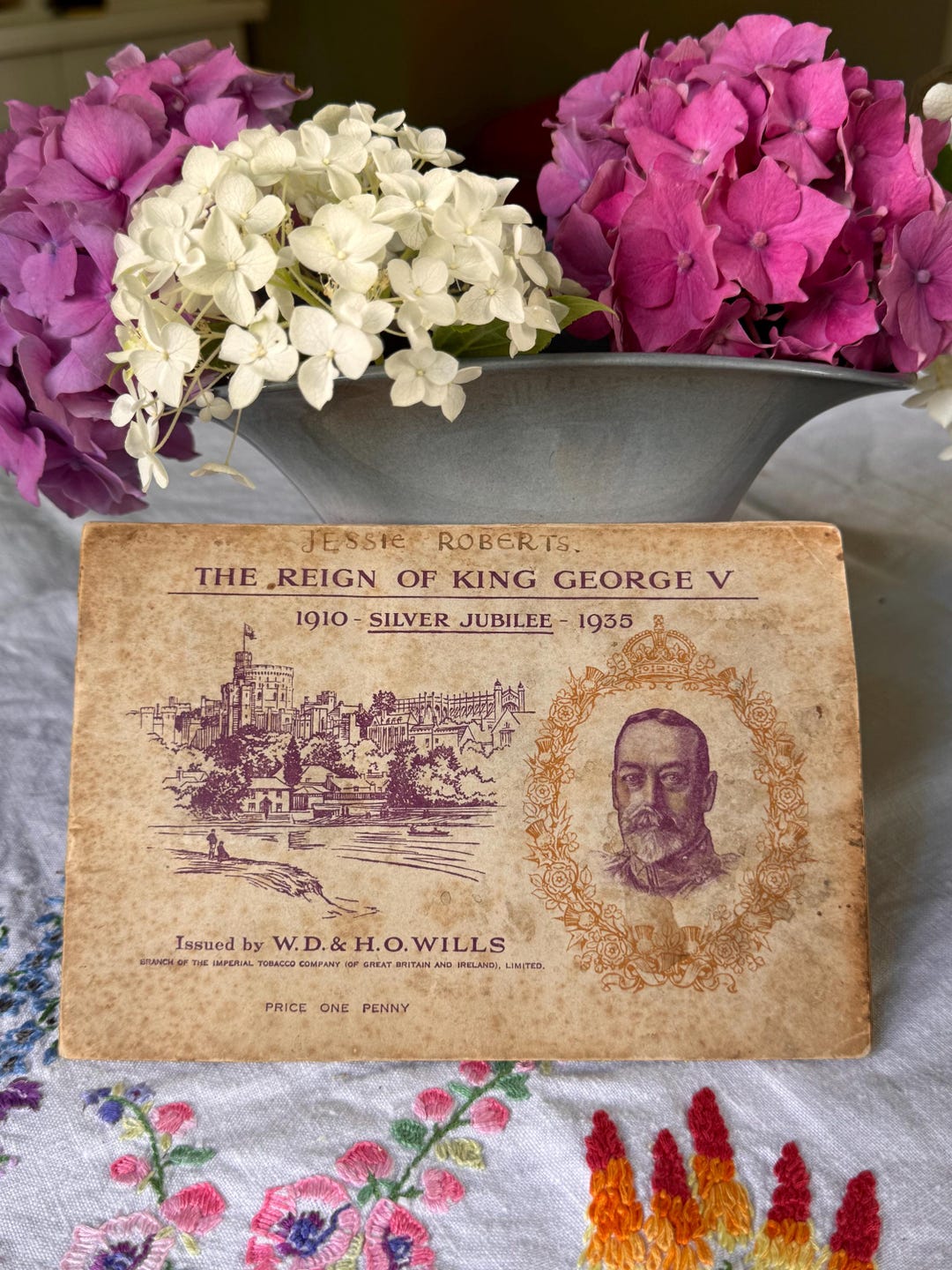 the reign of king george v cigarette cards Vintage Complete Book of Wills Cigarette Cards, Reign of King George V