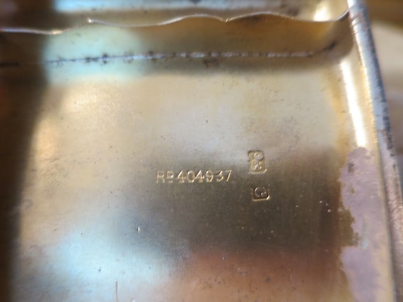 Antique 1902 Birmingham Solid Silver Engraved Case - image 7