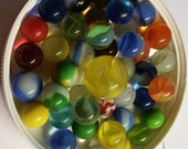 Vintage Marbles Lot 35 Akro Agate or Peltier or Christensen Lot 6