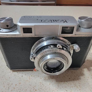 カメラ　置物　アメリカ　ビンテージ 少年時代の想い出 豆カメラ・共和製作所 HOMER ミニチュアカメラ・元箱