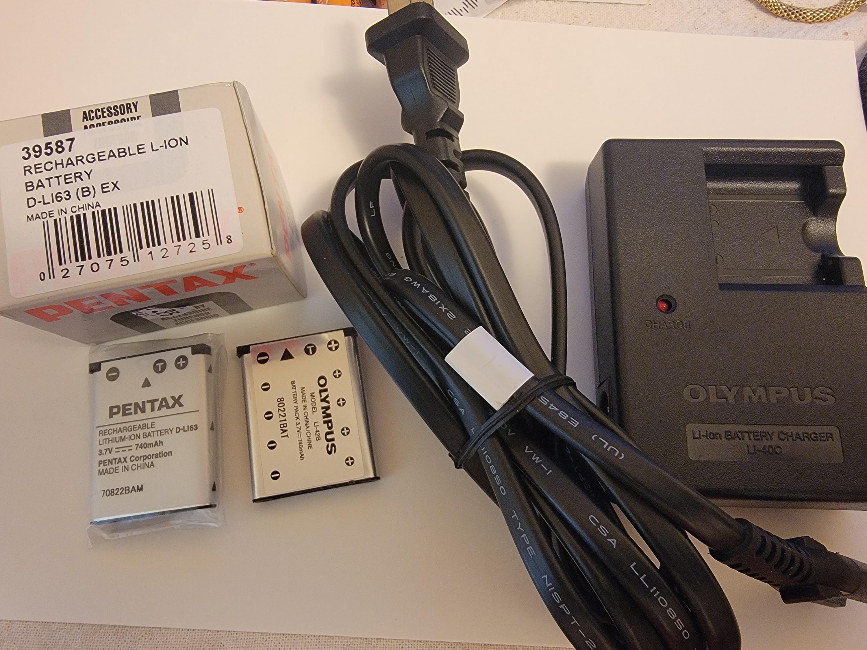 Chargeur pour OLYMPUS X-1 - Appareil Photo Chargeur pour OLYMPUS X-1 - Appareil Photo