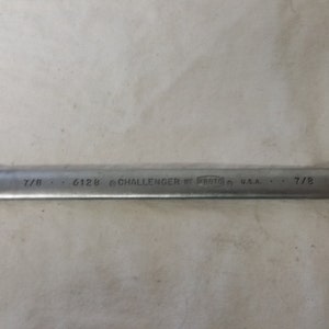 Vintage Proto Challenger 6128 SAE 7/8&quot; Combination 12 Point Wrench Made In USA