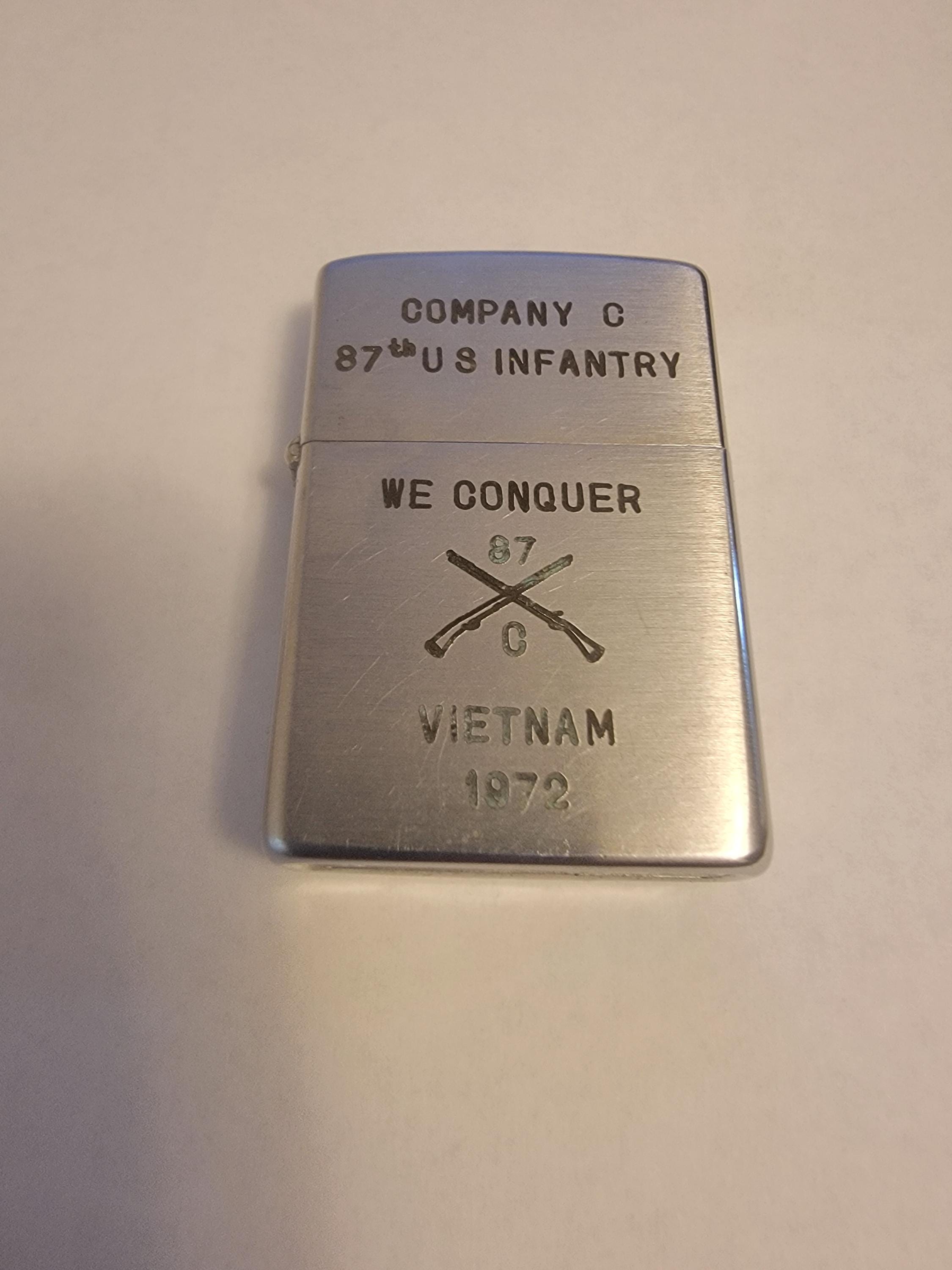 Vintage Vietnam War Zippo - Etsy