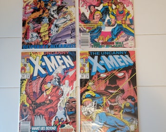 Uncanny X-Men Lot Of 4 - 281, 282, 284, 287 First Appearance Of Bishop   NM/M