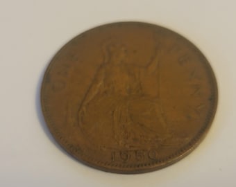 1945年 1ペニーコイン イギリス ジョージ6世より 誕生日、記念日、工芸