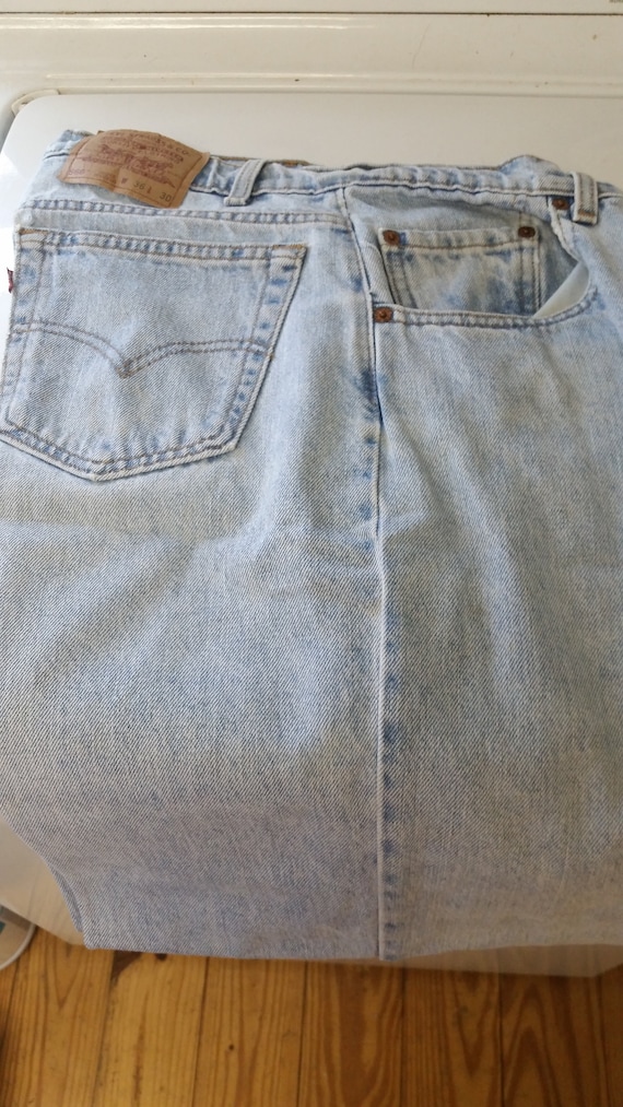 Vintage Levi's 560 Loose Fit Tapered Leg Jeans Men's Size 36W X