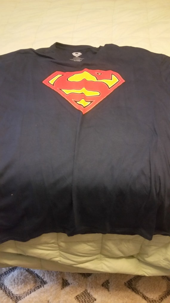 Vintage Superman T-Shirt DC Comics Superhero Movie