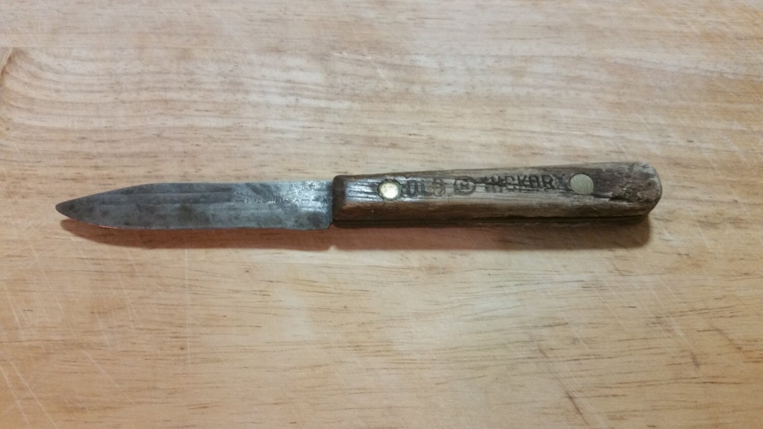 Vintage Old Hickory Paring Knife by Ontario Knife Co. Etsy