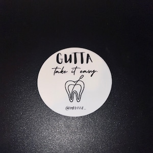 Pegatina dental / Dentista / Higienista dental / Asistente dental / Estudiante de odontología