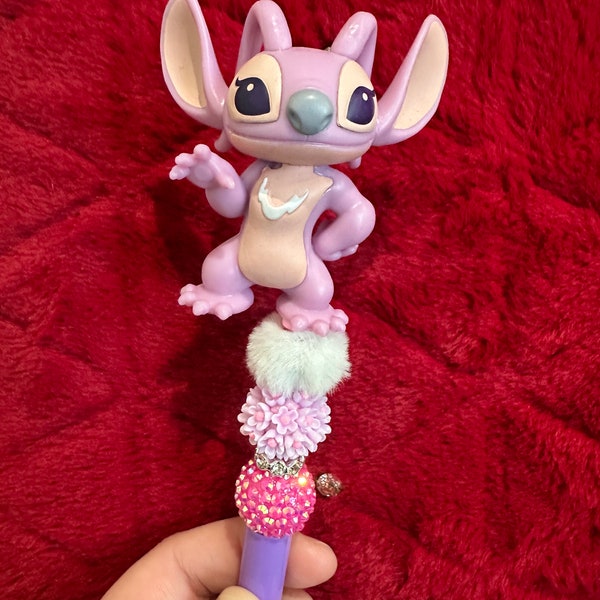 Angel from Stitch inspired pen