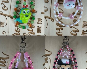 Phonecharms or keychains