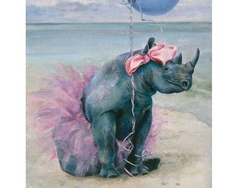 Rhino Art Print, Rhino print, Rhino Painting, Wall Art, Wall Decor, Rhino Art, Rhino lover art, Rhinoceros, Rhinoceros Art, Opus print