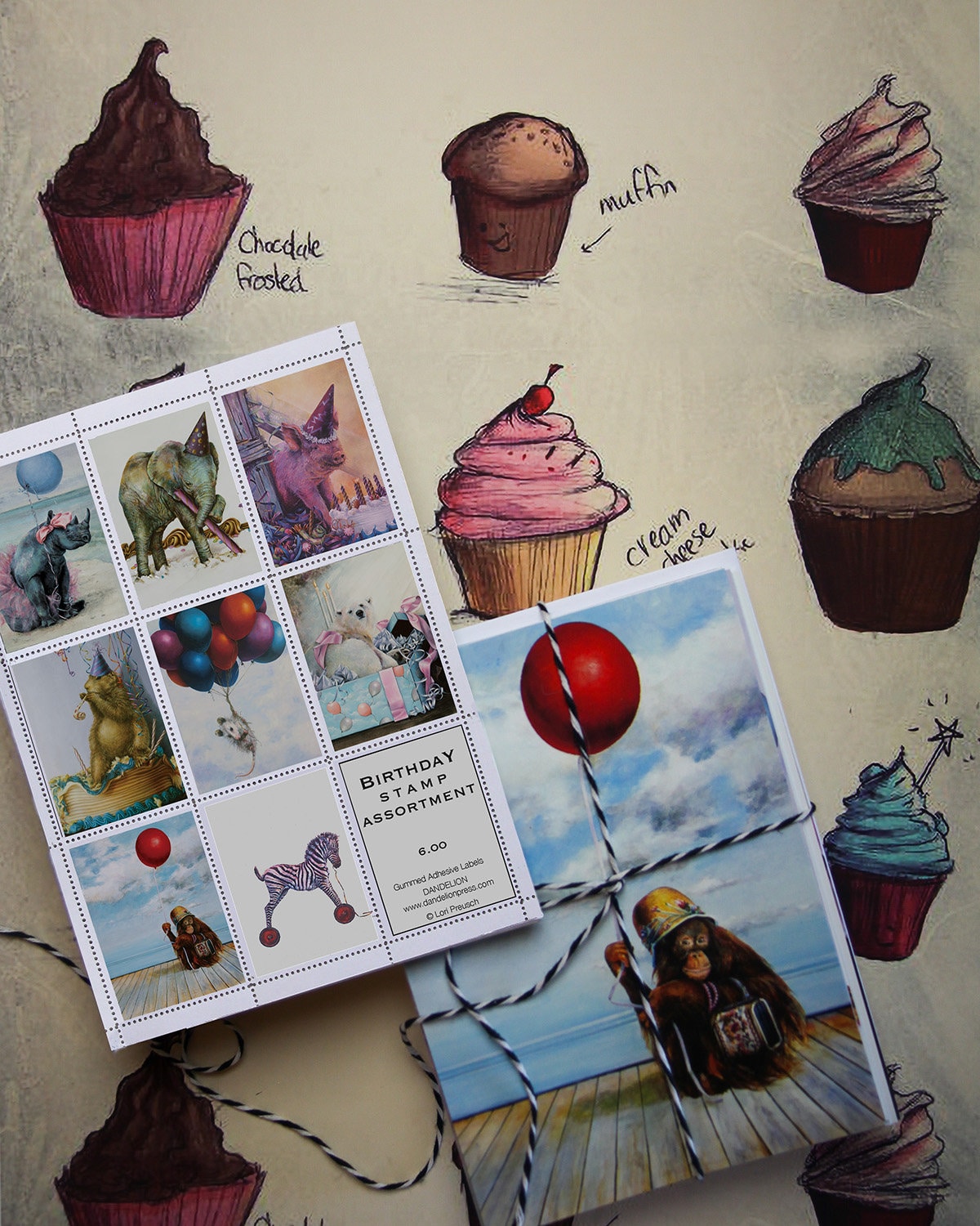 Birthday Card Assortment, Assorted Card Set, Happy Birthday Card Set ...