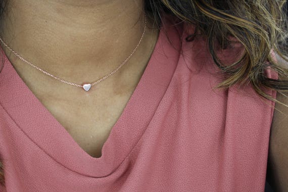 collier ras de cou coeur collier ras de cou coeur