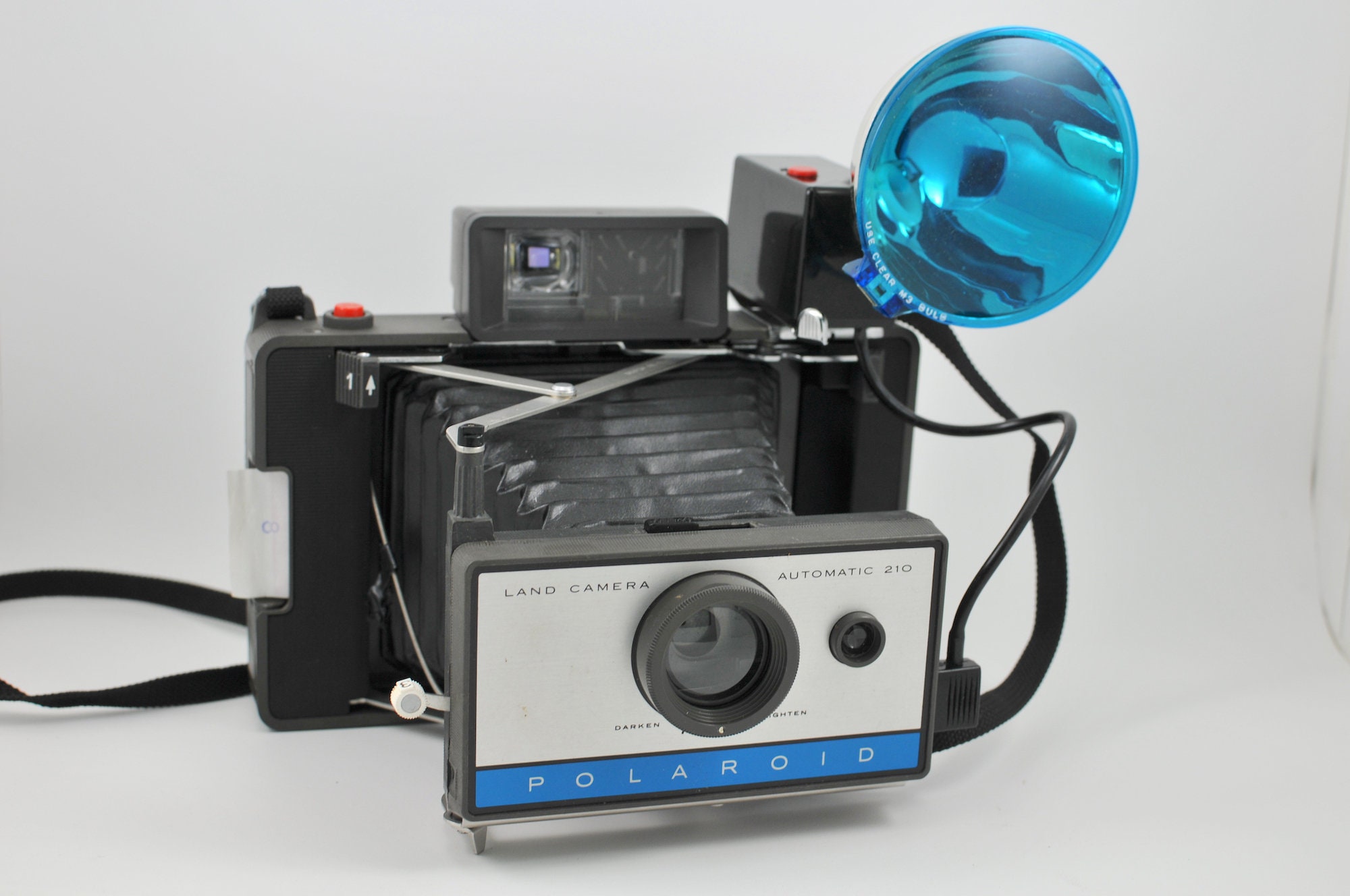 Vintage Polaroid Automatic Land Camera 210 / Polaroid Flashgun Etsy