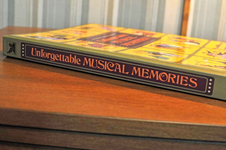 Vintage Unforgettable Musical Memories Songbook, 1984 Readers Digest Hardcover Music Book, Spiral Bound Book of Sheet Music, Sheet Music image 9