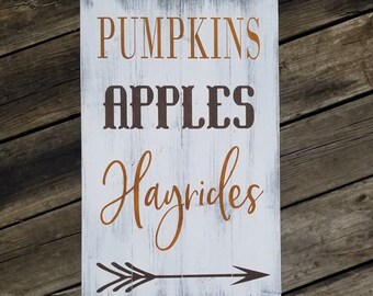 Pumpkins, Apples, Hayrides