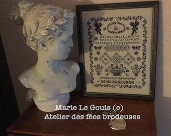 La nuit tous les marquoirs sont gris III ( marquoir aux anges )