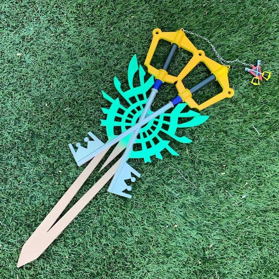 Monogram Keyblade Custom Keyblade Personalized Keyblade Etsy