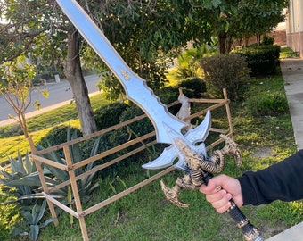 Monogram Foam Sword, Custom Personalized Engraved, Game Anime Wow FROSTMOURNE ARTHAS MENETHIL Foam Sword , Cosplay Props