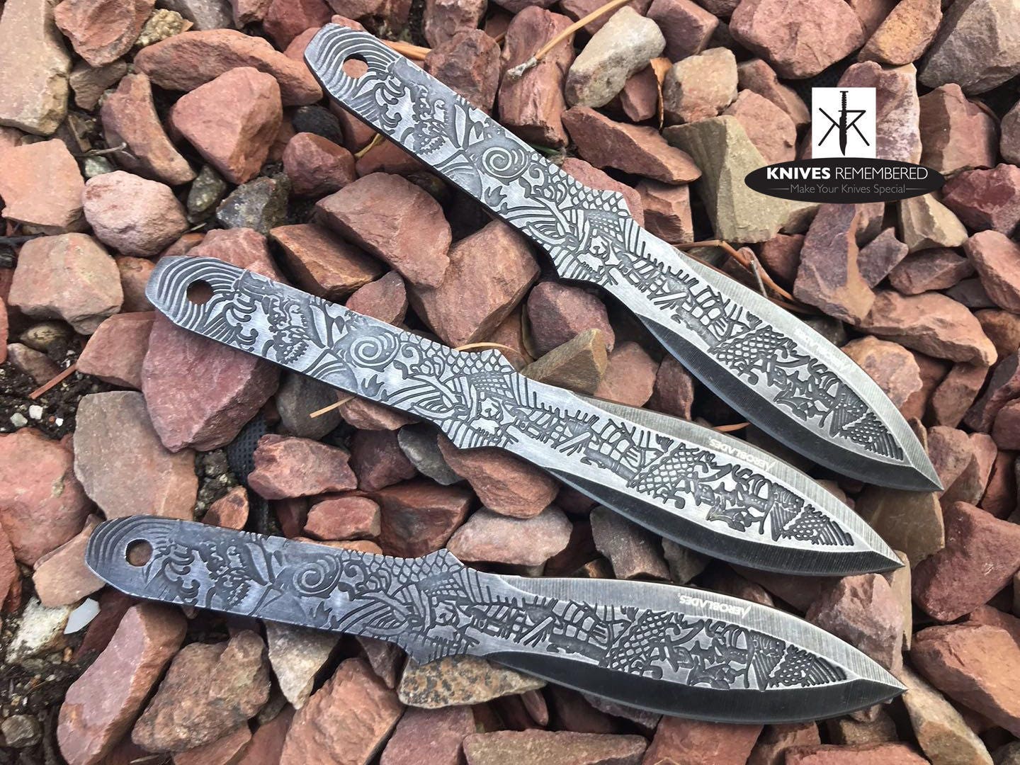 Monogram Knife Custom Knives Throwing Knife Hunting Knife Etsy