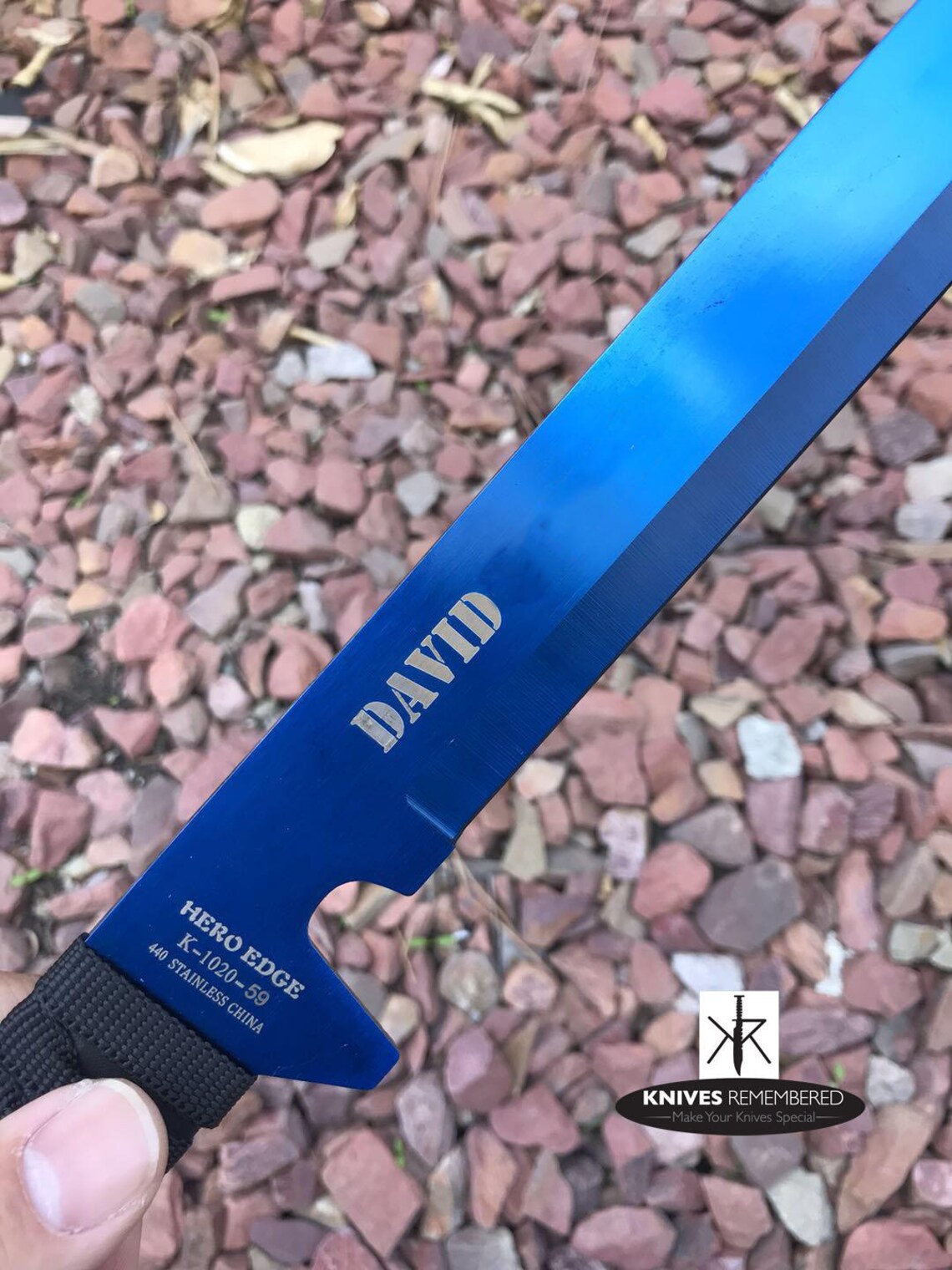 Monogram Sword Custom Sword Ninja Sword Hunting Machete Etsy