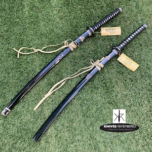 Monogram Sword, Custom Sword, Personalized Sword, Engraved Sword, Hattori Hanzo Kill Bill Demon, Bride Samurai Japanese Katana Sword w/ Scab