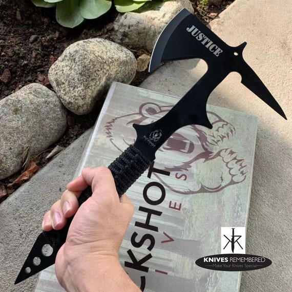 Monogram Axe, Custom Hunting Tomahawk, Military Tactical, Personalized  Tomahawk, Engraved Axe, Buckshot Single Edge Tomahawk Axe With Sheath - Etsy