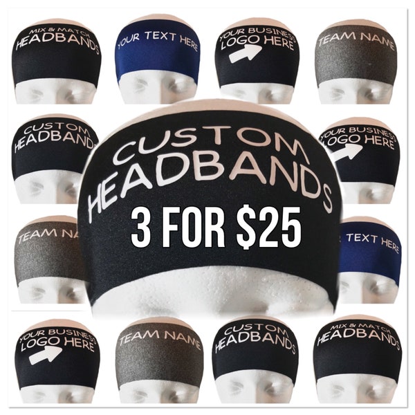 Custom Headbands Etsy