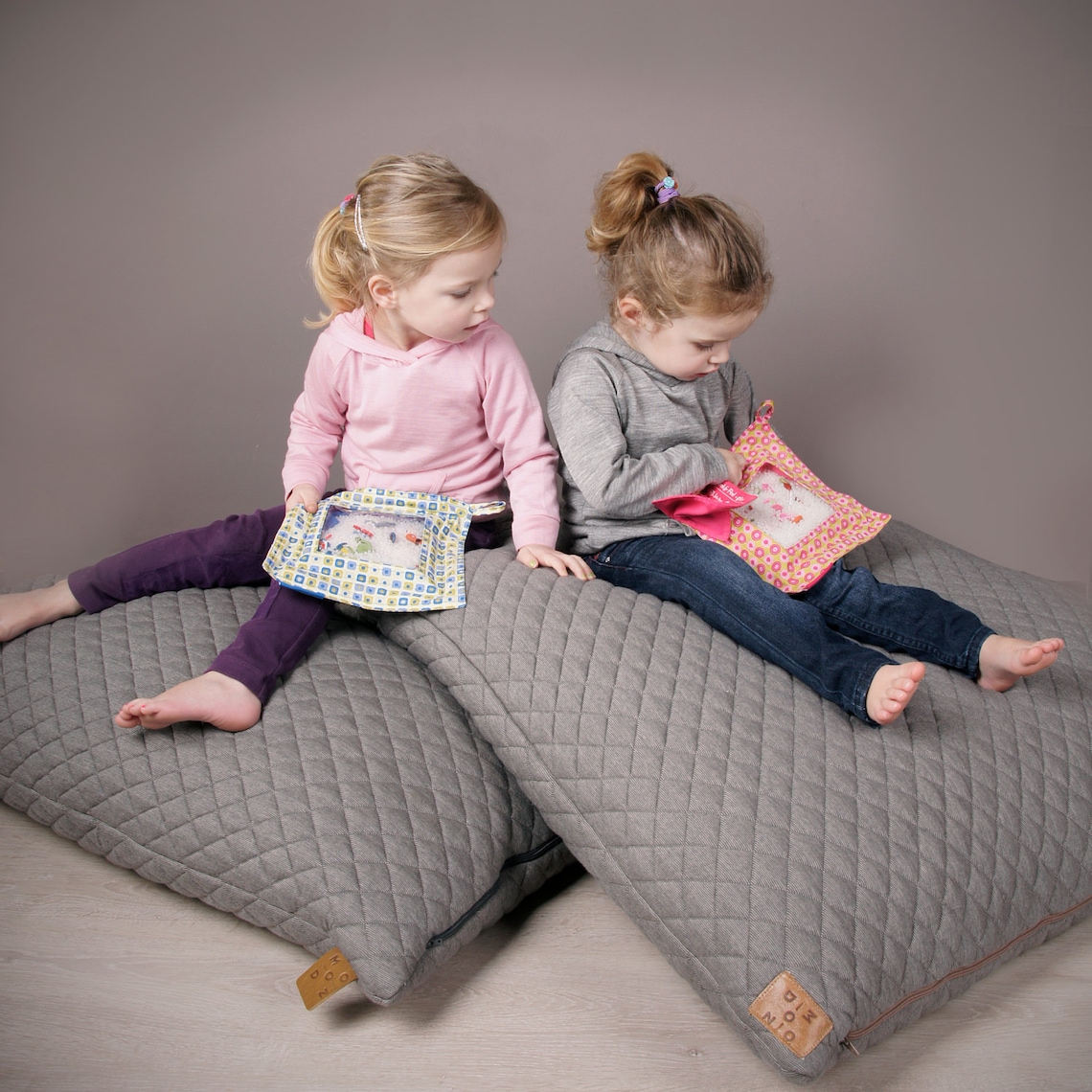 These floor cushions are nice and big and fit perfectly in Etsy