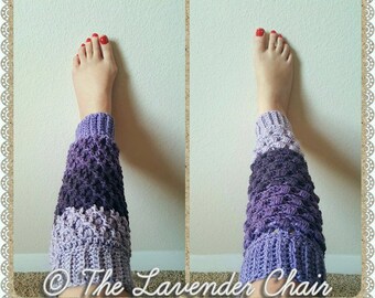 Reversible Lily's Leg Warmers Crochet Pattern *PDF FILE ONLY* Instant Download