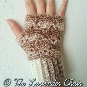 Vintage Fingerless Gloves Crochet Pattern *PDF FILE ONLY* Instant Download