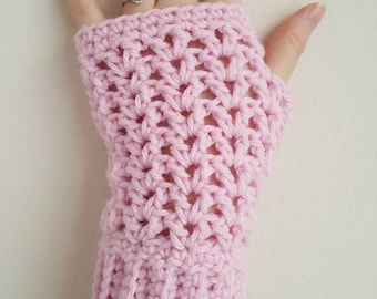 Valerie's Fingerless Gloves Crochet Pattern *PDF FILE ONLY* The Lavender Chair - Instant Download