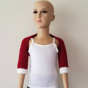 Mrs. Claus' Bolero Crochet Pattern *PDF FILE ONLY* Instant Download