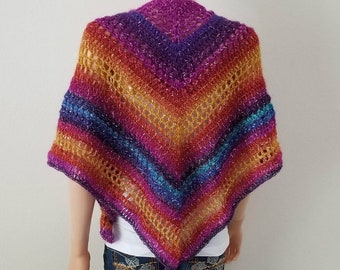 The Clarissa Shawl Crochet Pattern *PDF FILE ONLY* Instant Download