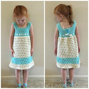 Lazy Daisy Sundress Crochet Pattern *PDF FILE ONLY* Instant Download