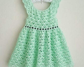 Gemstone Lace Dress Crochet Pattern *PDF DOWNLOAD ONLY* Instant Download - The Lavender Chair