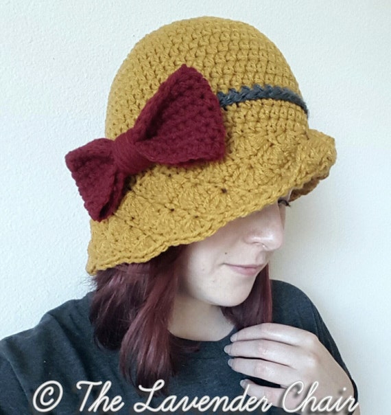 cloche hat crochet pattern