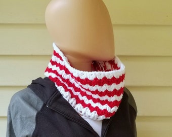 Peppermint Cowl Crochet Pattern *PDF FILE ONLY* Instant Download