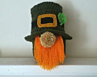 St. Patrick's Day Gnome Crochet Pattern *PDF FILE DOWNLOAD* The Lavender Chair - Instant Download