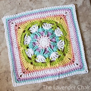 Venus Allure Square Crochet Pattern *PDF FILE ONLY* The Lavender Chair - Instant Download