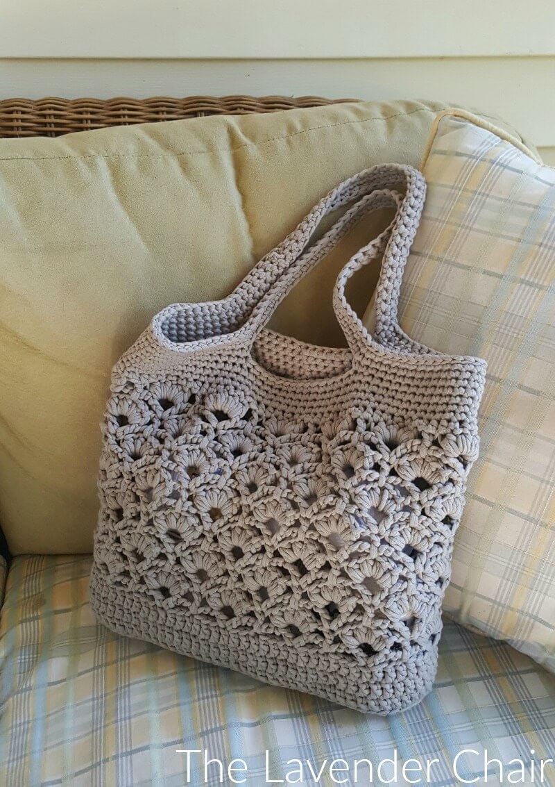 Daisy Fields Market Tote Crochet Pattern *PDF FILE ONLY* Instant Down…