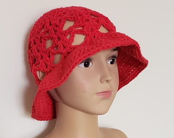 Climbing Shells Sun Hat (Child) Crochet Pattern *PDF FILE ONLY* The Lavender Chair - Instant Download