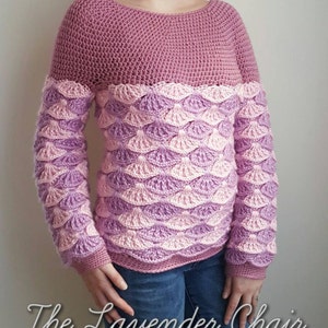 Painted in Warmth Sweater by The Lavender Chair PDF DOWNLOAD ONLY Instant Dowload image 2
