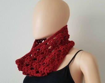 Climbing Shells Cowl Crochet Pattern *PDF FILE ONLY* Instant Download