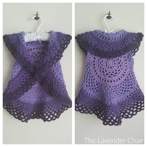 Ring Around the Rosie Vest Crochet Pattern *PDF FILE ONLY* Instant Download