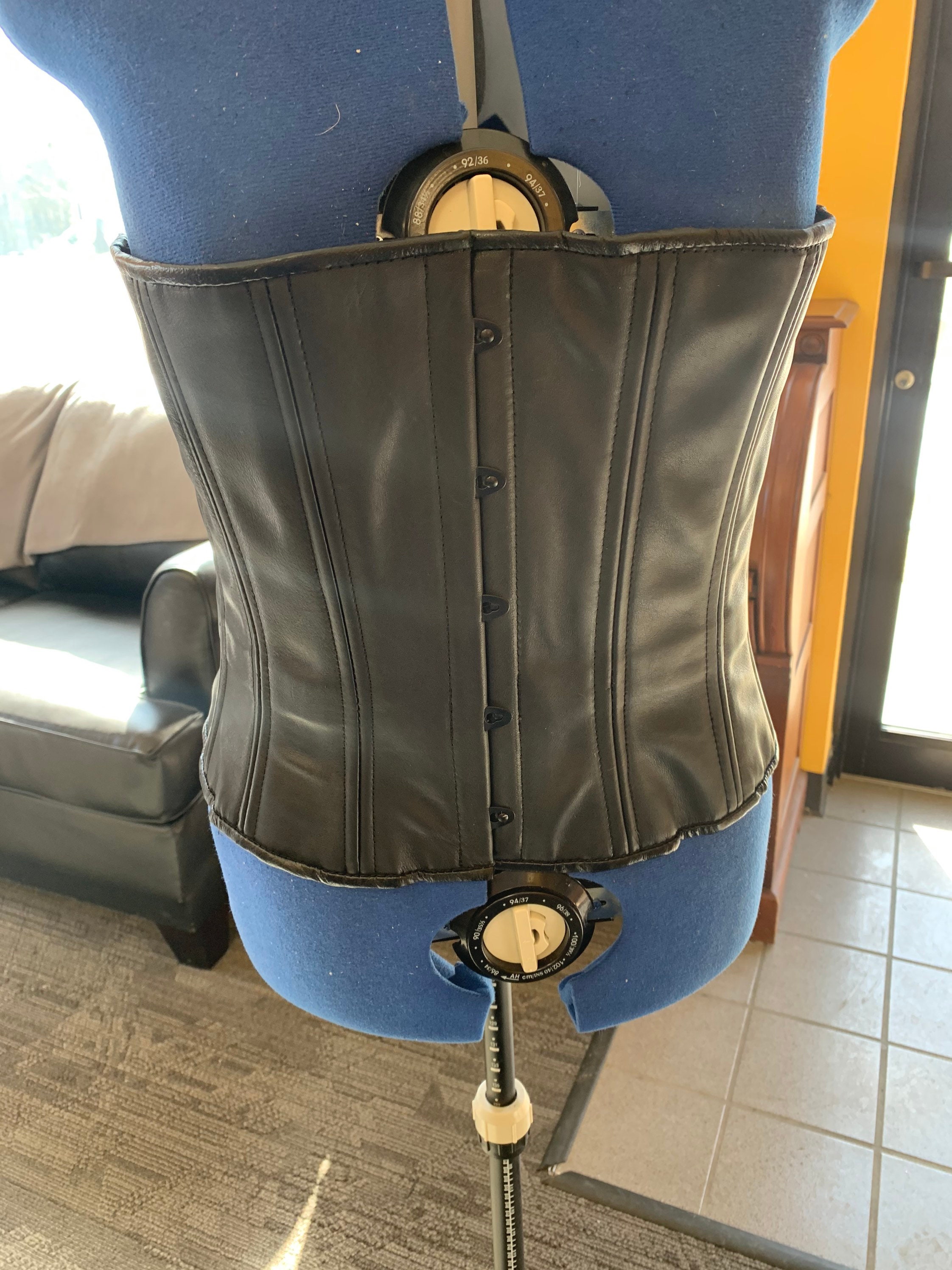 Corset for men to enhance the classic male figure